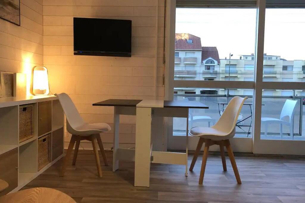 Studio, Proche Du Touquet, Tout Equipe A 100M De La Plage Stella-Plage Εξωτερικό φωτογραφία